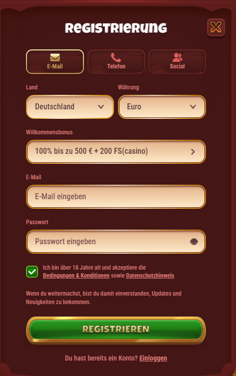 magius casino registrierung 